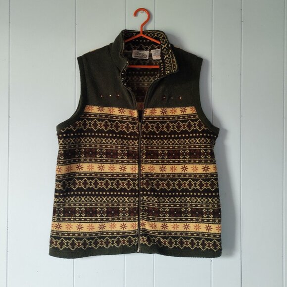 Tradition Country Collection Polar Fleece Vest - Picture 1 of 8